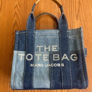 Marc Jacobs denim tote bag small